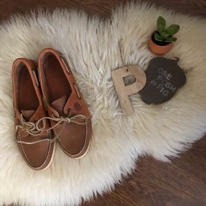 Vintage Dooney & Bourke Leather Boat Shoes